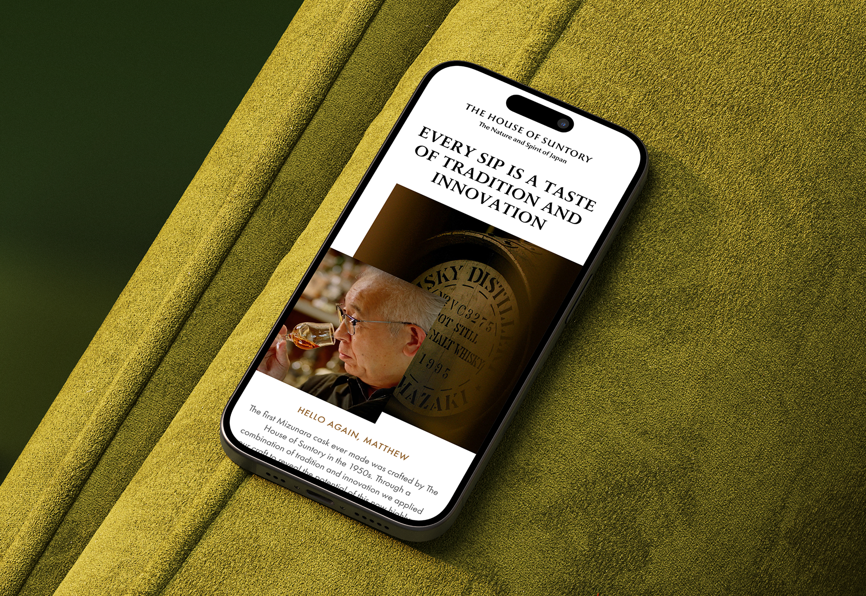 Taking a legendary Japanese spirits company from a house of brands to a branded house