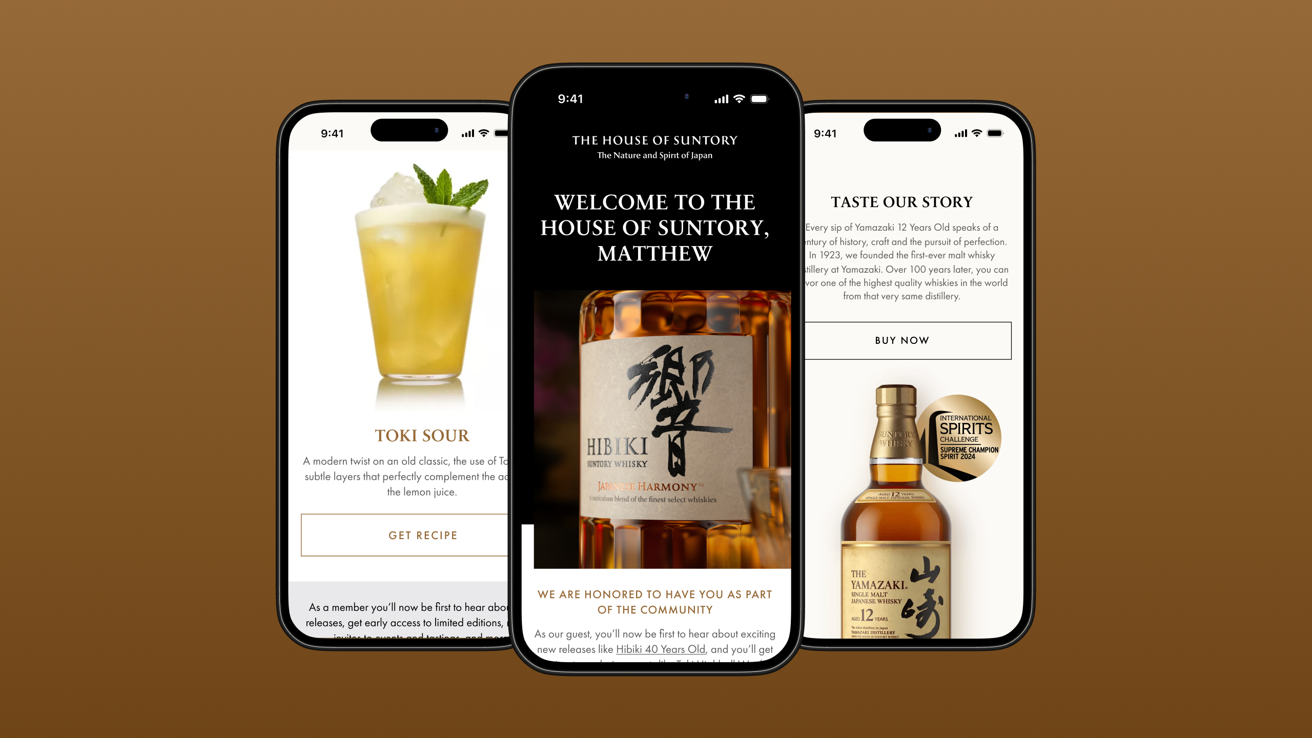 Taking a legendary Japanese spirits company from a house of brands to a branded house